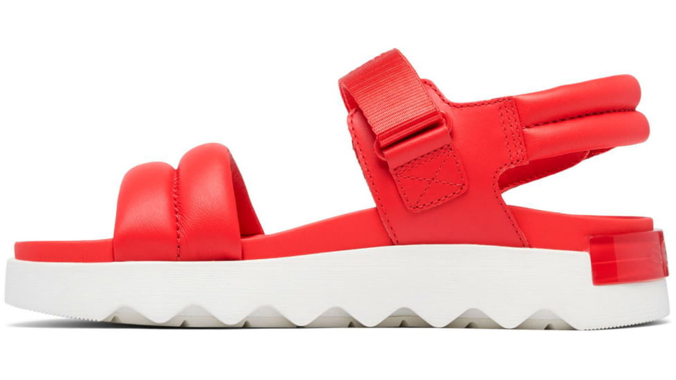 Sorel VIIbe Sandal - Womens, Red Glo/White, 9.5, 2030511-617-9.5