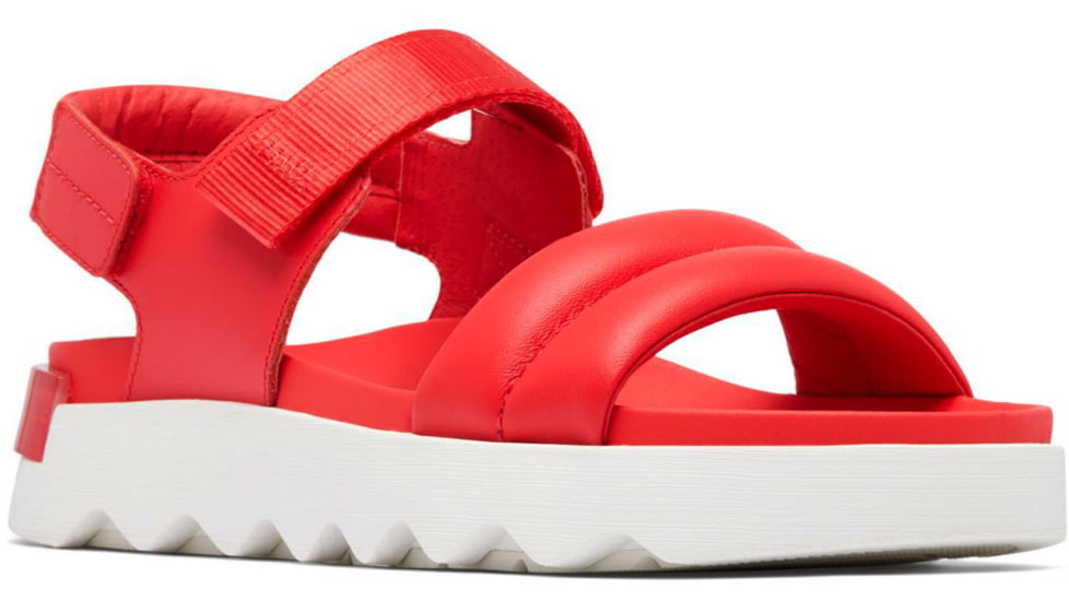 Sorel VIIbe Sandal - Womens, Red Glo/White, 9.5, 2030511-617-9.5