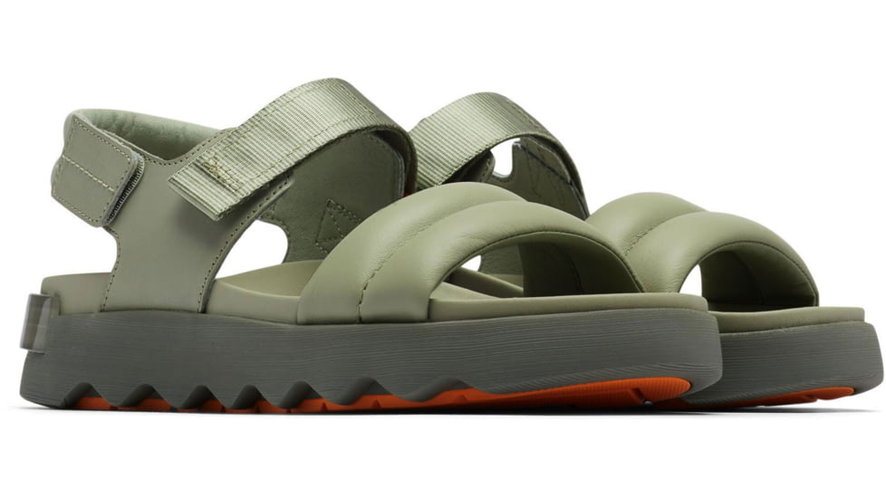 Sorel VIIbe Sandal - Womens, Safari/Stone Green, 12, 2030511-348-12