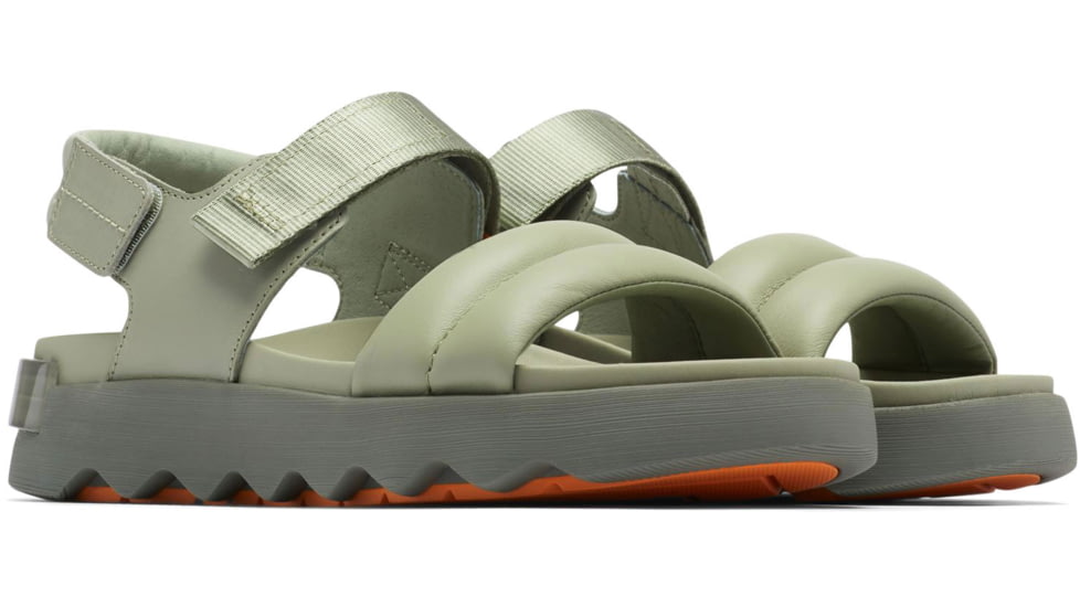 Sorel VIIbe Sandals - Womens, Safari/Stone Green, 7 US, 2030511-348-7