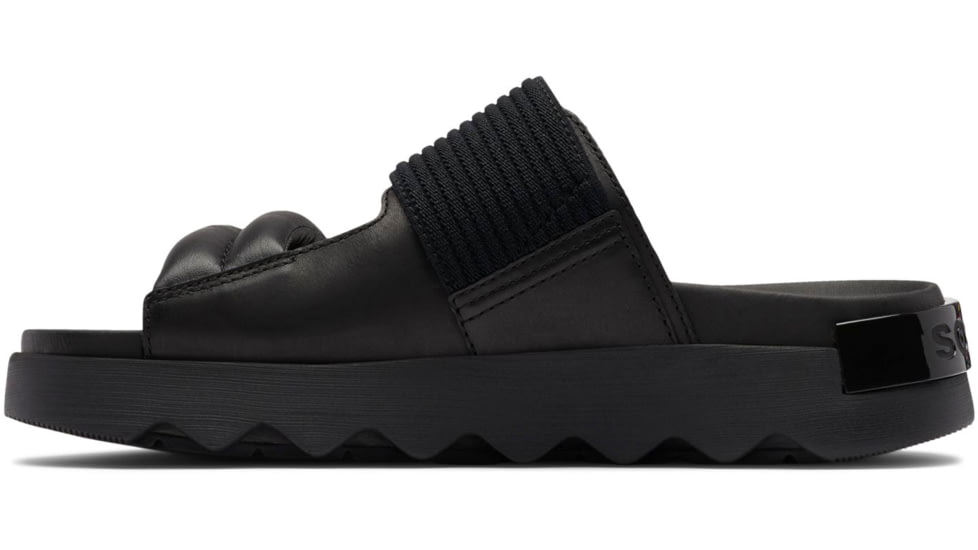 Sorel VIIbe Slide Sandals - Womens, Black/Black, 9.5 US, 2030531-010-9.5