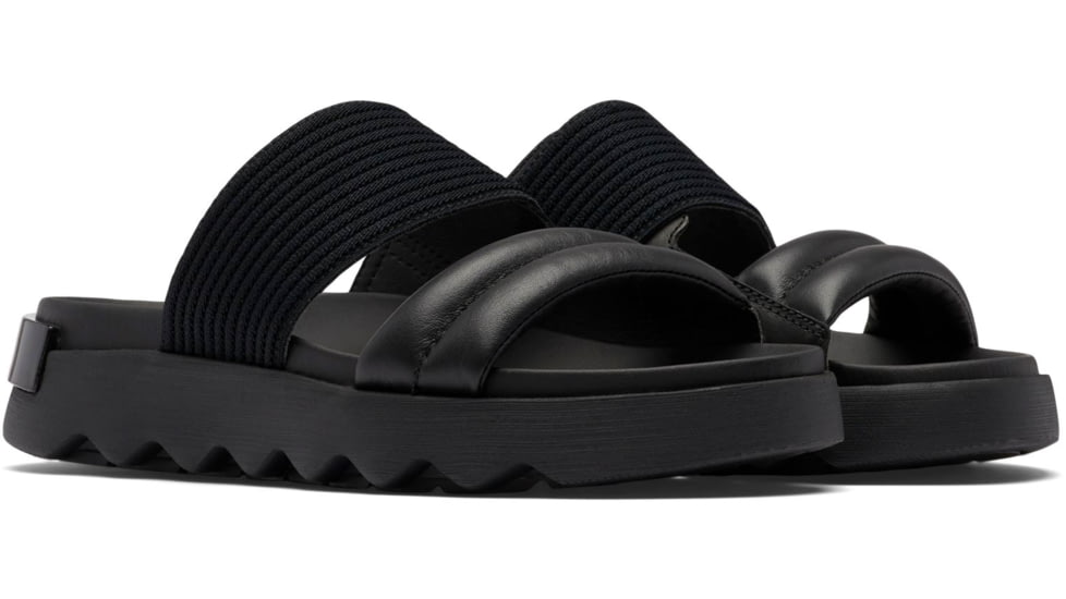 Sorel VIIbe Slide Sandals - Womens, Black/Black, 9.5 US, 2030531-010-9.5