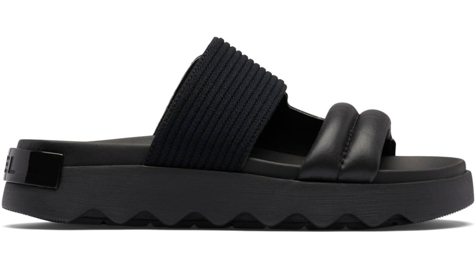 Sorel VIIbe Slide Sandals - Womens, Black/Black, 9.5 US, 2030531-010-9.5