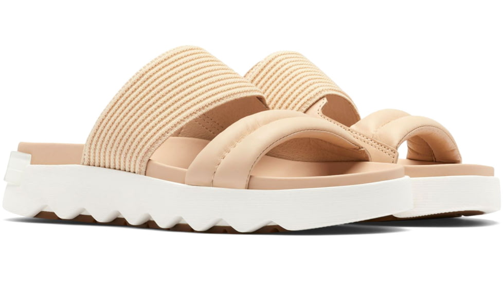 Sorel VIIbe Slide Sandals - Womens, Nova Sand/Sea Salt, 8.5 US, 2030531-260-8.5