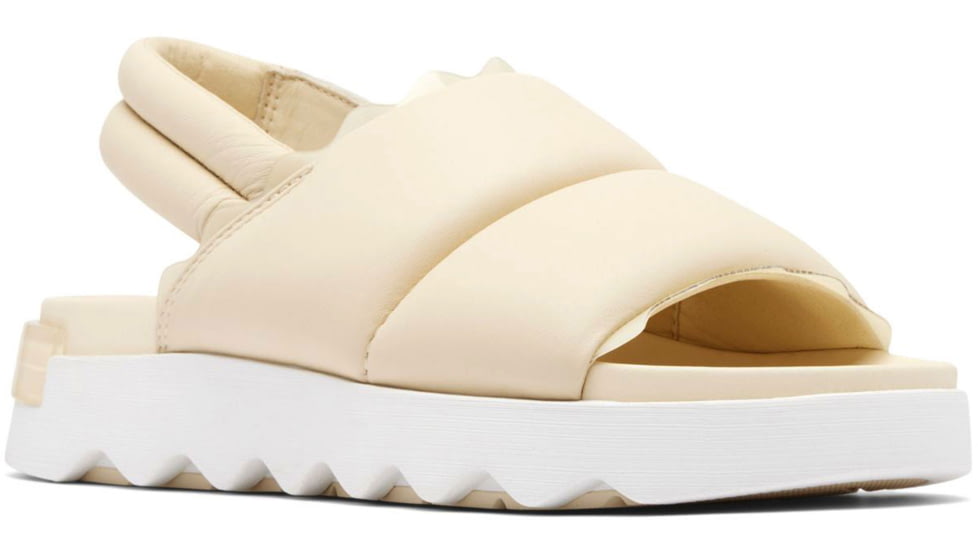 Sorel VIIbe Slingback - Womens, Honey White/Sea Salt, 5, 2069941-292-5