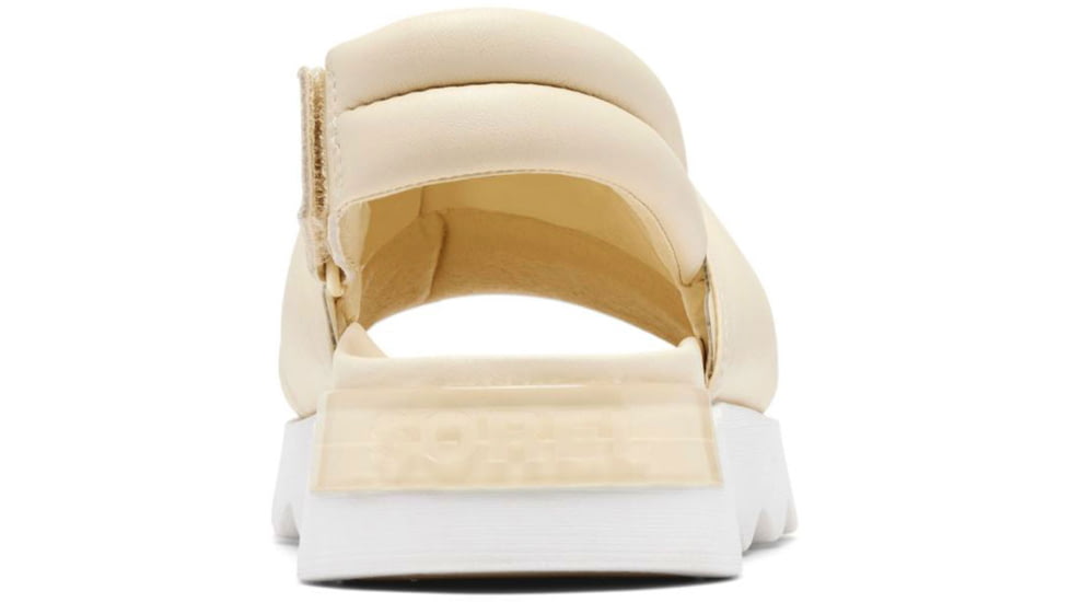 Sorel VIIbe Slingback - Womens, Honey White/Sea Salt, 5, 2069941-292-5