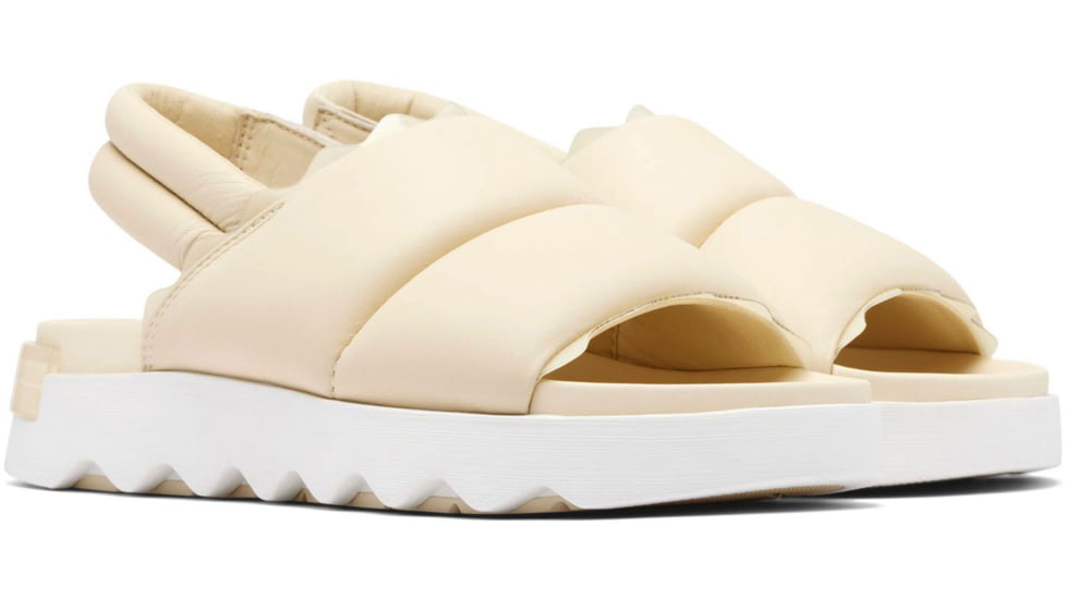 Sorel VIIbe Slingback - Womens, Honey White/Sea Salt, 5, 2069941-292-5