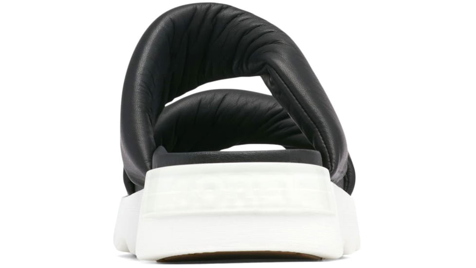 Sorel VIIbe Twist Slide Sandals - Womens, Black/Sea Salt, 7 US, 2039961-010-7