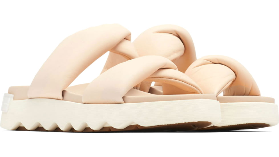 Sorel VIIbe Twist Slide Sandals - Womens, Nova Sand/Chalk, 9 US, 2039961-260-9