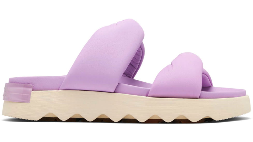 Sorel VIIbe Twist Slide - Womens, Euphoric Lilac/Honey White, 9.5, 2039961-556-9.5