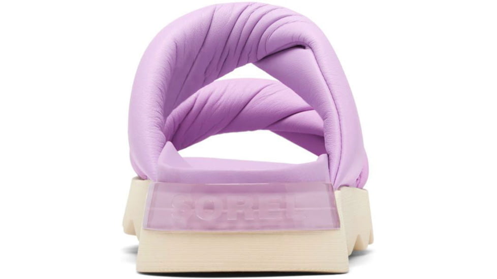 Sorel VIIbe Twist Slide - Womens, Euphoric Lilac/Honey White, 9.5, 2039961-556-9.5