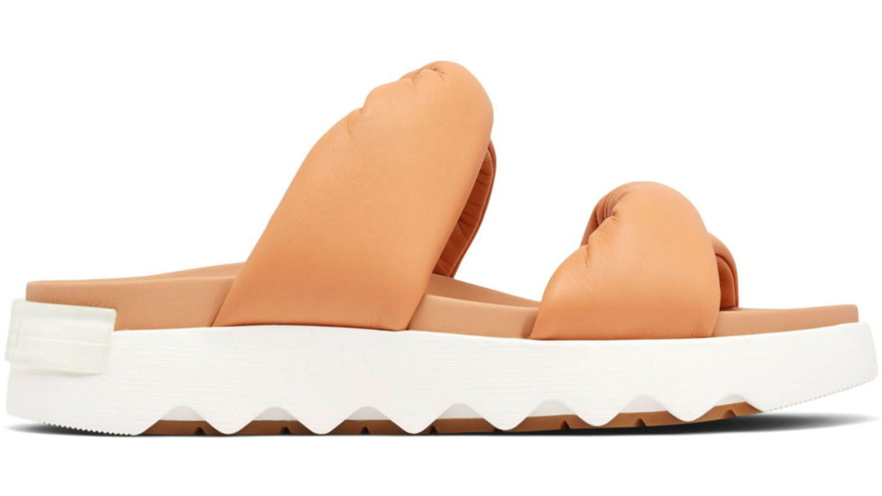 Sorel VIIbe Twist Slide - Womens, Honest Beige/Sea Salt, 6.5, 2039961-246-6.5