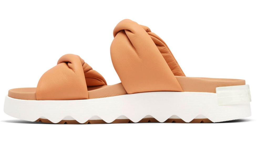 Sorel VIIbe Twist Slide - Womens, Honest Beige/Sea Salt, 6.5, 2039961-246-6.5