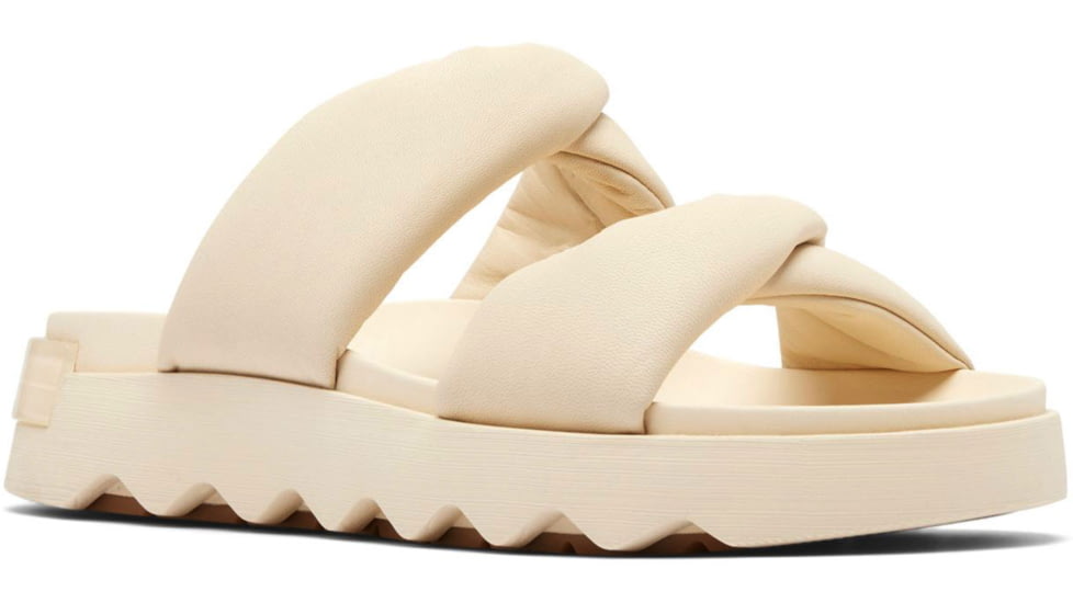 Sorel VIIbe Twist Slide - Womens, Honey White/Gum 17, 9.5, 2039961-292-9.5