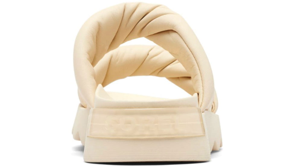 Sorel VIIbe Twist Slide - Womens, Honey White/Gum 17, 9.5, 2039961-292-9.5