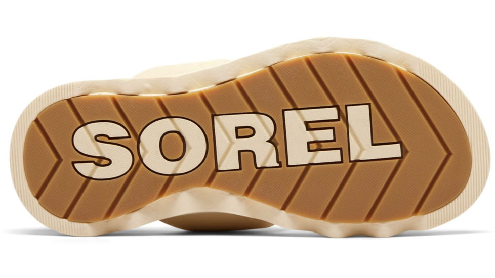 Sorel VIIbe Twist Slide - Womens, Honey White/Gum 17, 9.5, 2039961-292-9.5