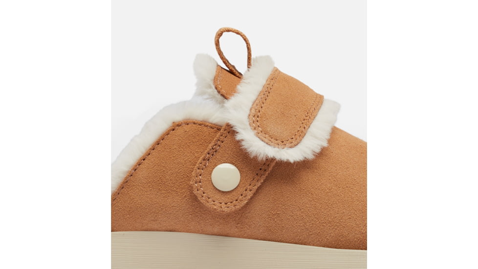 Sorel VLIbe Clog Suede Cozy Boots - Womens, Tawny Buff/Natural, 7US, 2048521253-7