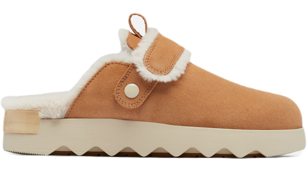 Sorel VLIbe Clog Suede Cozy Boots - Womens, Tawny Buff/Natural, 7US, 2048521253-7