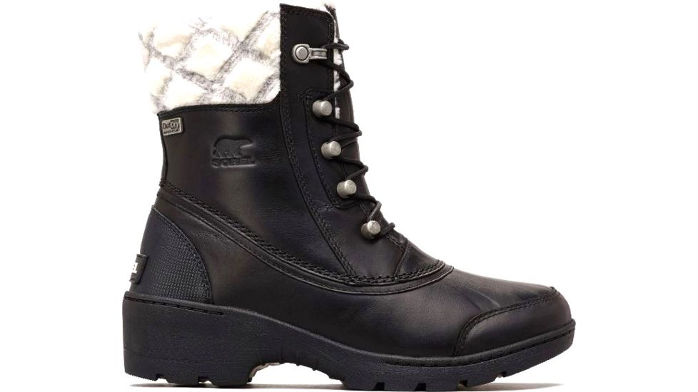 Sorel Whistler Mid Boot - Womens, Knockout-Black, Natural, 10, 1822481010-10