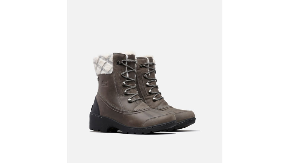 Sorel Whistler Mid Winter Boot - Womens, Quarry, Black, 5.5, 1809081052-5.5