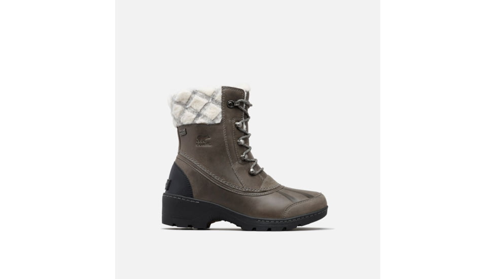Sorel Whistler Mid Winter Boot - Womens, Quarry, Black, 5.5, 1809081052-5.5