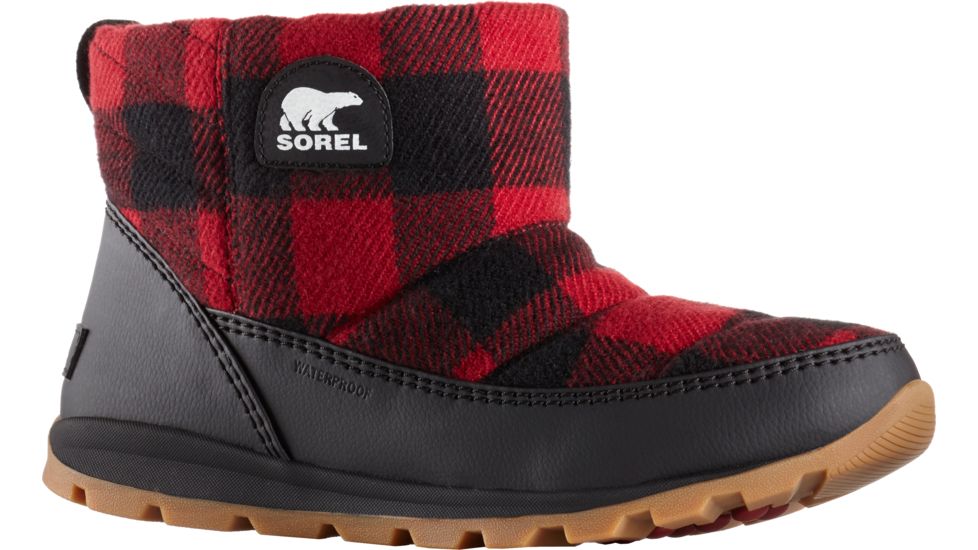 Sorel Whitney Camp Winter Boot - Women's-Red Dahlia-Medium-9.5