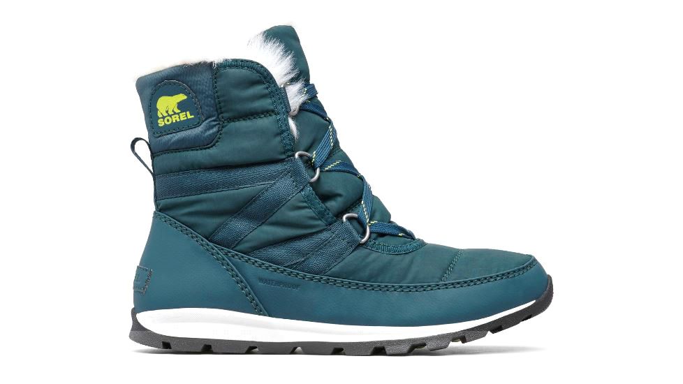 Sorel Whitney Short Lace Boot - Womens, Dark Seas, 12, 1767011375-12