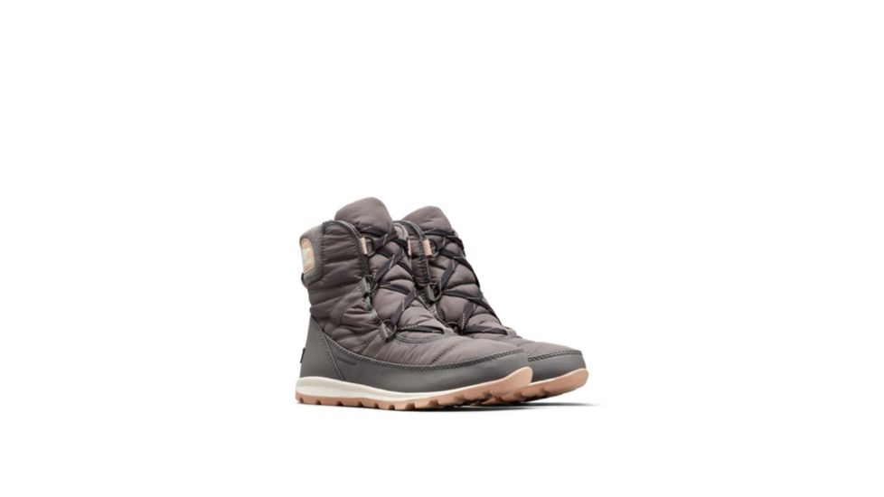 Sorel Whitney Short Lace Boots - Womens, Sweatshirt Quarry, 5.5, 1876451052-5.5