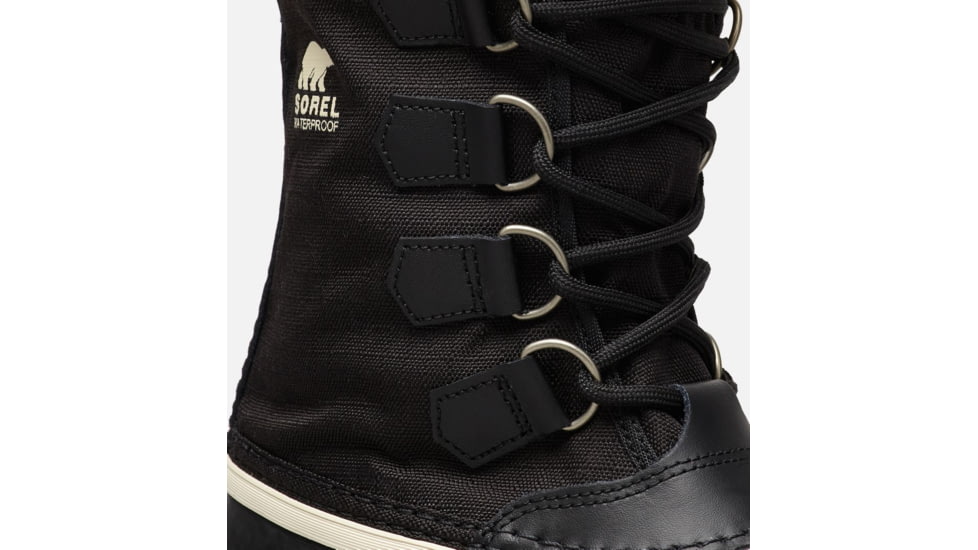 Sorel Winter Carnival Boot - Womens, Black, Stone, 12, 1308911011-12