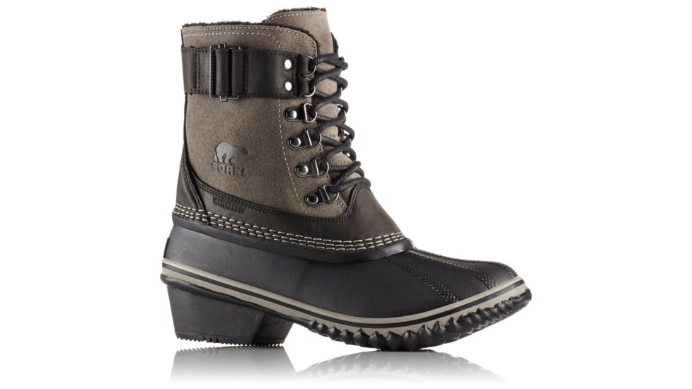 Sorel Winter Fancy Lace II Boot - Womens, Black, Kettle, 5, 1571561011-5