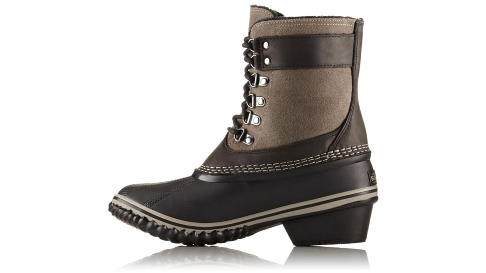 Sorel Winter Fancy Lace II Boot - Womens, Black, Kettle, 5, 1571561011-5