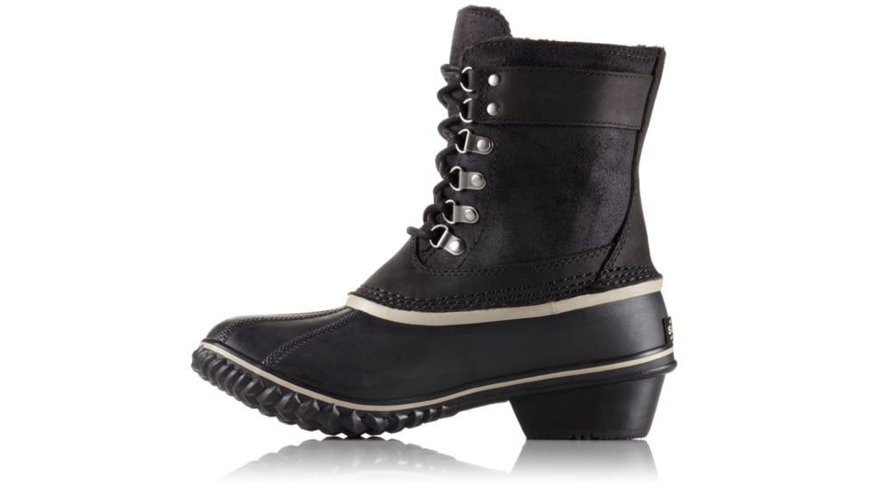 Sorel Winter Fancy Lace II Boot - Womens, Black, Silver S, 5, 1571561010-5