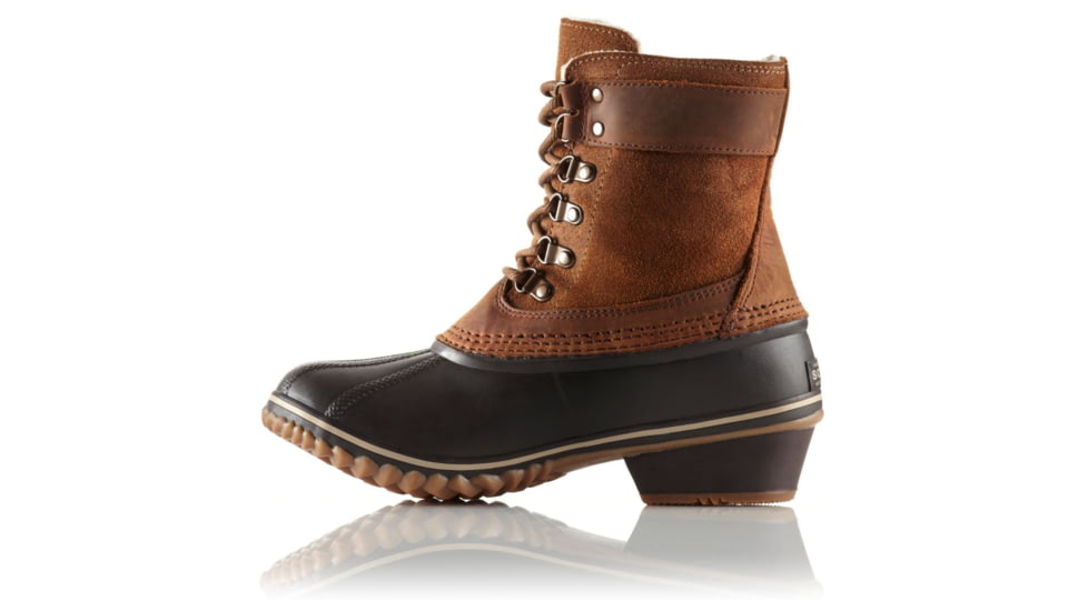 Sorel Winter Fancy Lace II Boot - Womens, Elk, Grizzly Be, 9, 1571561286-9