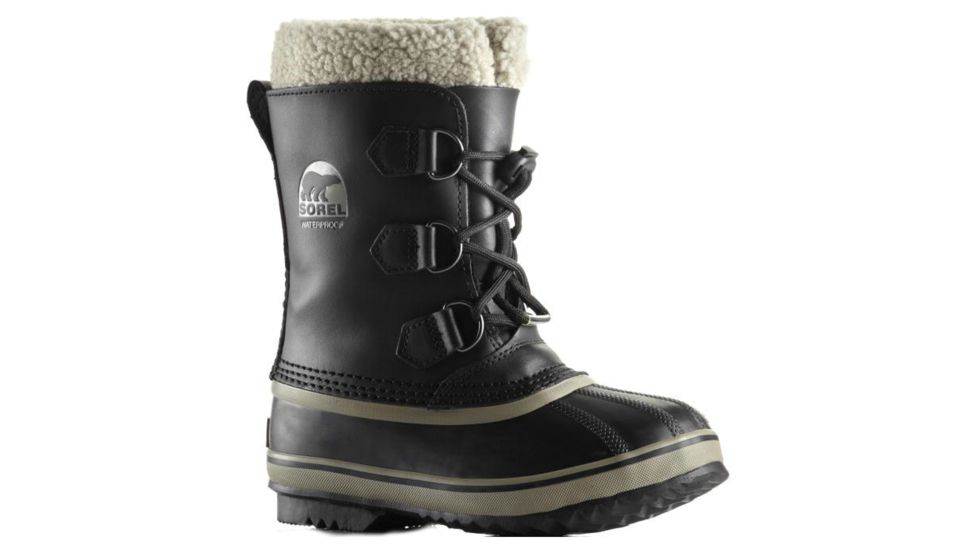 Sorel Yoot Pac TP Winter Boot - Boys Youth-Black-1 Youth