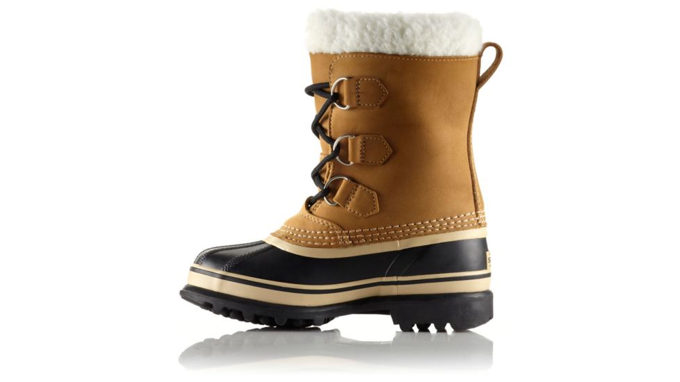 Sorel Youth Caribou Winter Boot, Buff, 13, 1123511281-13