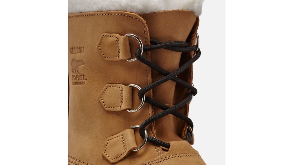Sorel Youth Caribou Winter Boot, Buff, 13, 1123511281-13