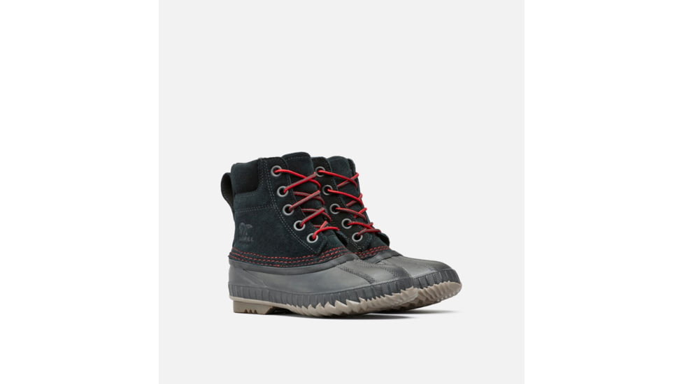 Sorel Youth Cheyanne II Lace Boot - Boys, Black, Mountain, 1, 1751201011-1