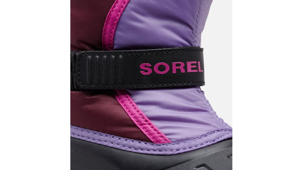 Sorel Youth Flurry Boot, Purple Dahlia,, 2, 1638081562-2
