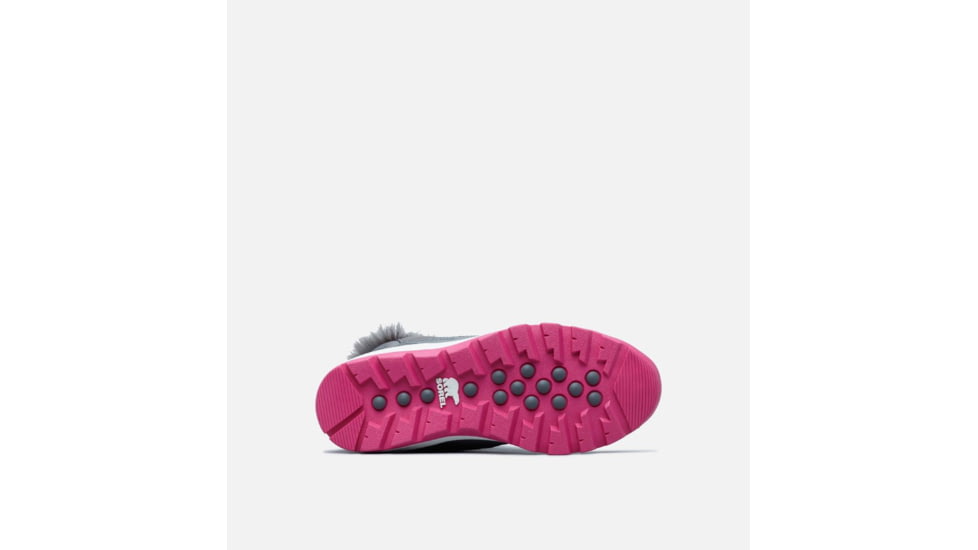 Sorel Youth Whitney Short Lace Boot, Quarry, Ultra P, 7, 1767401053-7