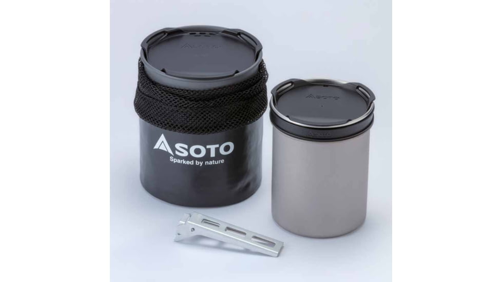 Soto Thermostack Cook Set Combo, Stainless Steel, OD-TSK Combo