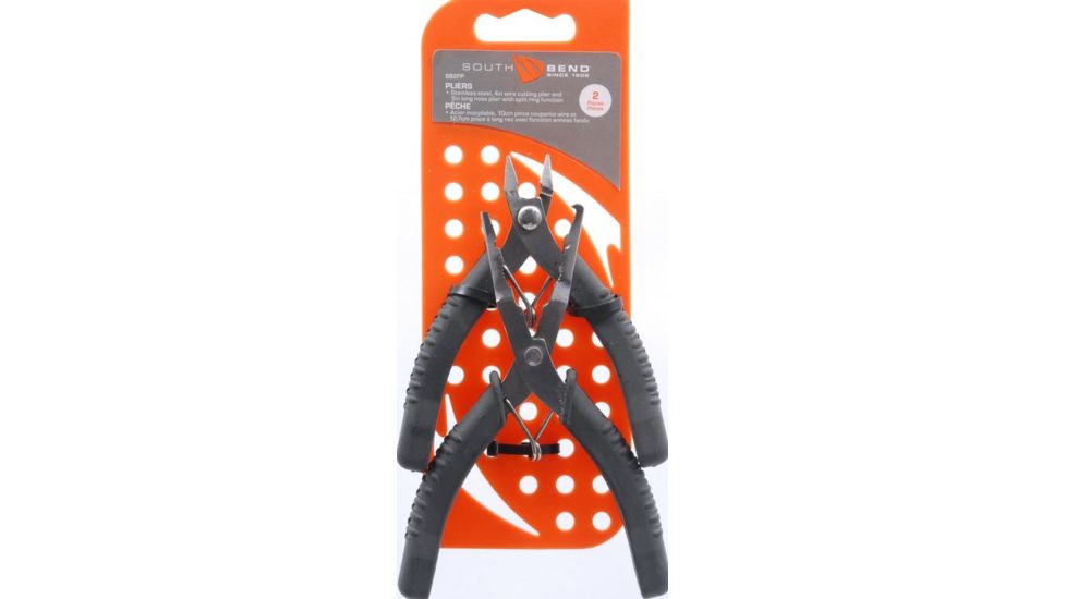 South Bend 2pc Pliers Kit w/Wire Cuttering and Long Nose Pliers 110945