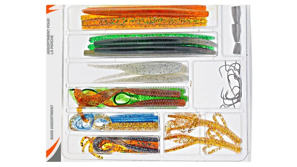 South Bend Bass Lure Kit Assorted SBWRMKIT
