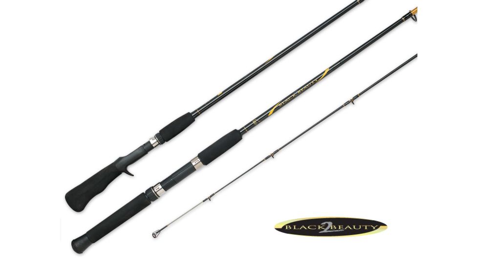 South Bend Black Beauty 2 Bigwater 66in Heavy Casting Rod 607507