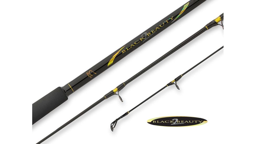 South Bend Black Beauty 2 Downrigger 83in Medium Rod 138313
