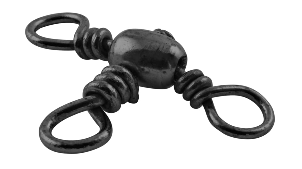 South Bend Crossline Swivels Size 10 Black, BCS-10