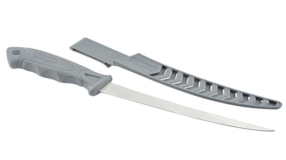 South Bend Fillet Knife,9in Overall,Steel Blade,Non Slip Handle 110903