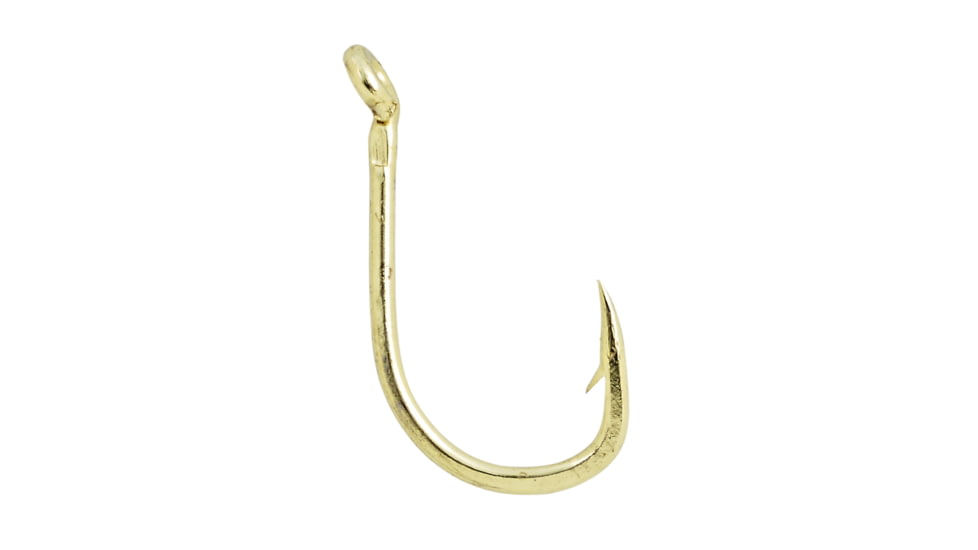 South Bend Gold Salmon Egg Hook, Size 8, 10 Pack, J-87-8