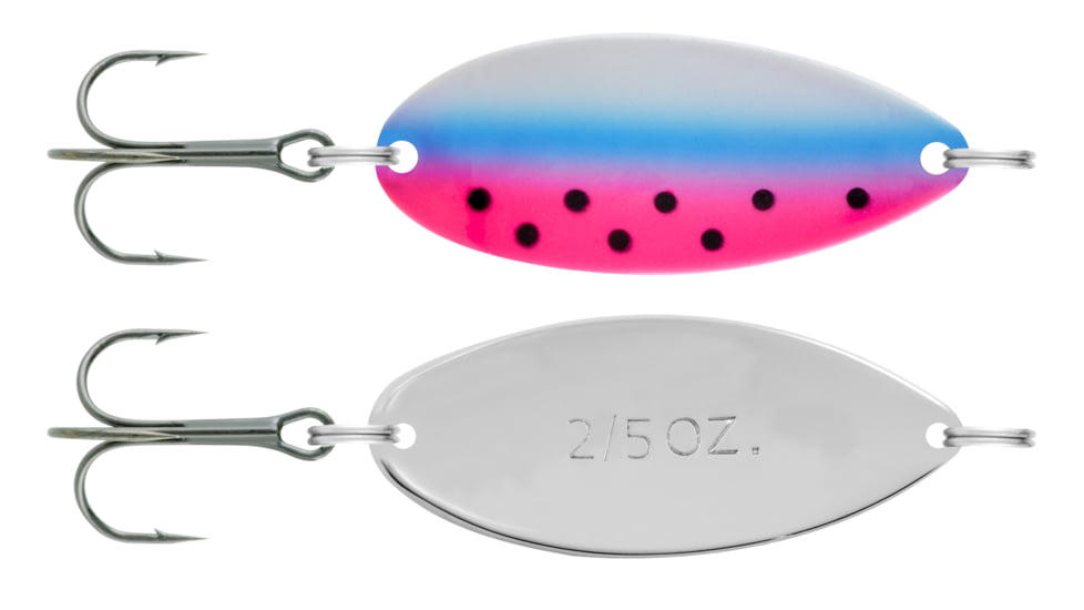 South Bend Kast-A-Way Shud-L Spoon 2/5oz Rainbow Trout, SBKM25-RBT
