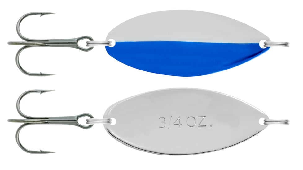 South Bend Kast-A-Way Shud-L Spoon 3/4oz Blue Chrome, SBKM34-CHB