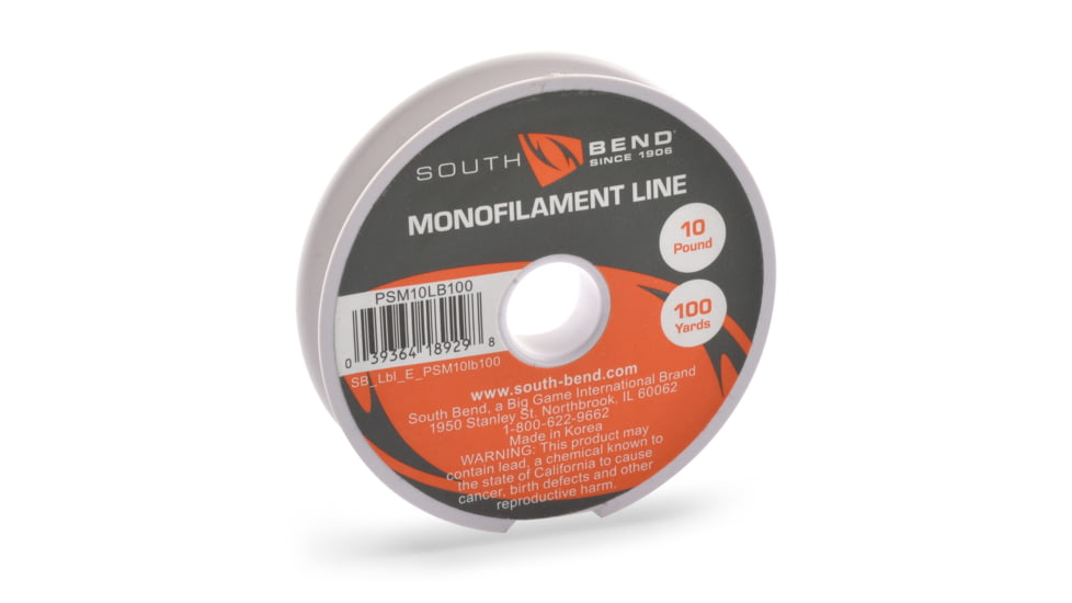 South Bend Pony Spool Mono 10Lb 100 Yd, PSM10LB100